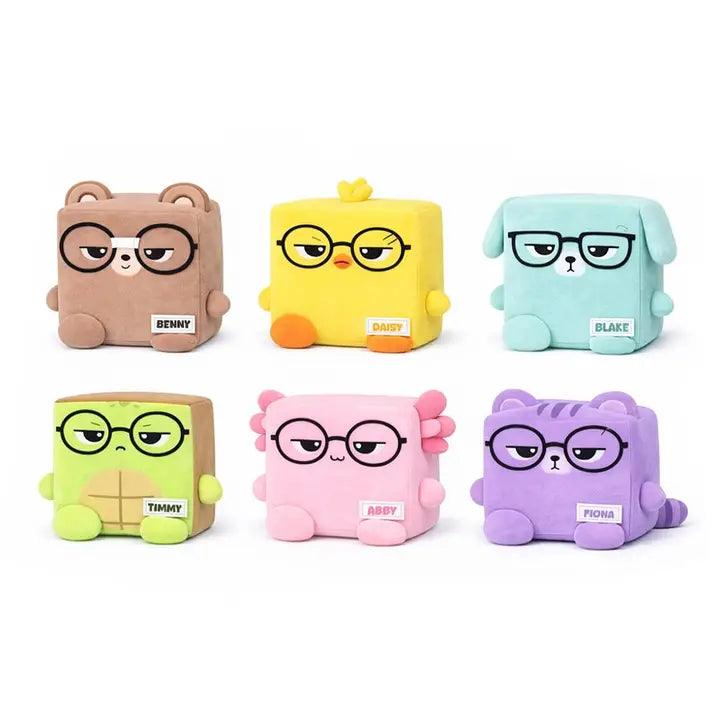 Top Trenz Super Duper Sugar Squishers Total Squares Plush Cubes | PREORDER Late November