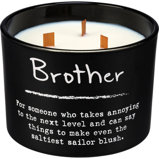 Brother Poetry Candle