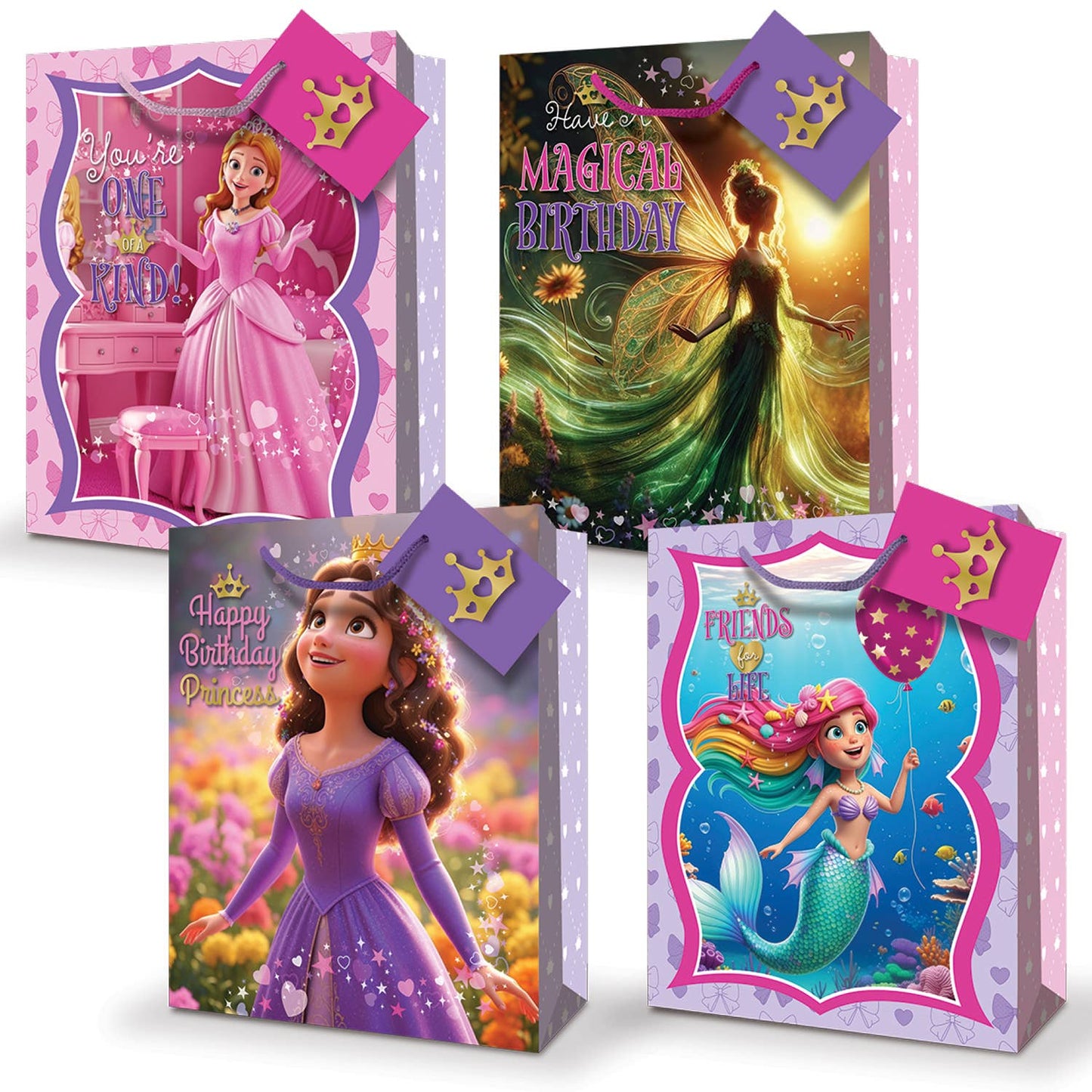 MB/Large Gift Bags SET OF 4