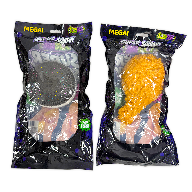 Fun Doh MEGA 8" Food Squishies Sensory Toy - 12/Display: Wholesale Price