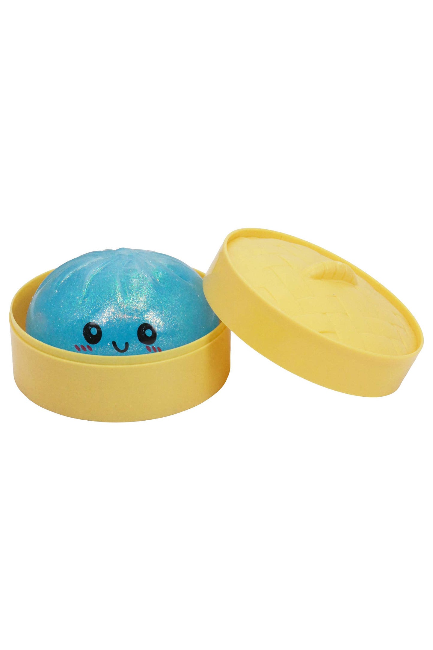 Glitter Jelly Bao Bun Dumpling Jiggly Slime Squishy