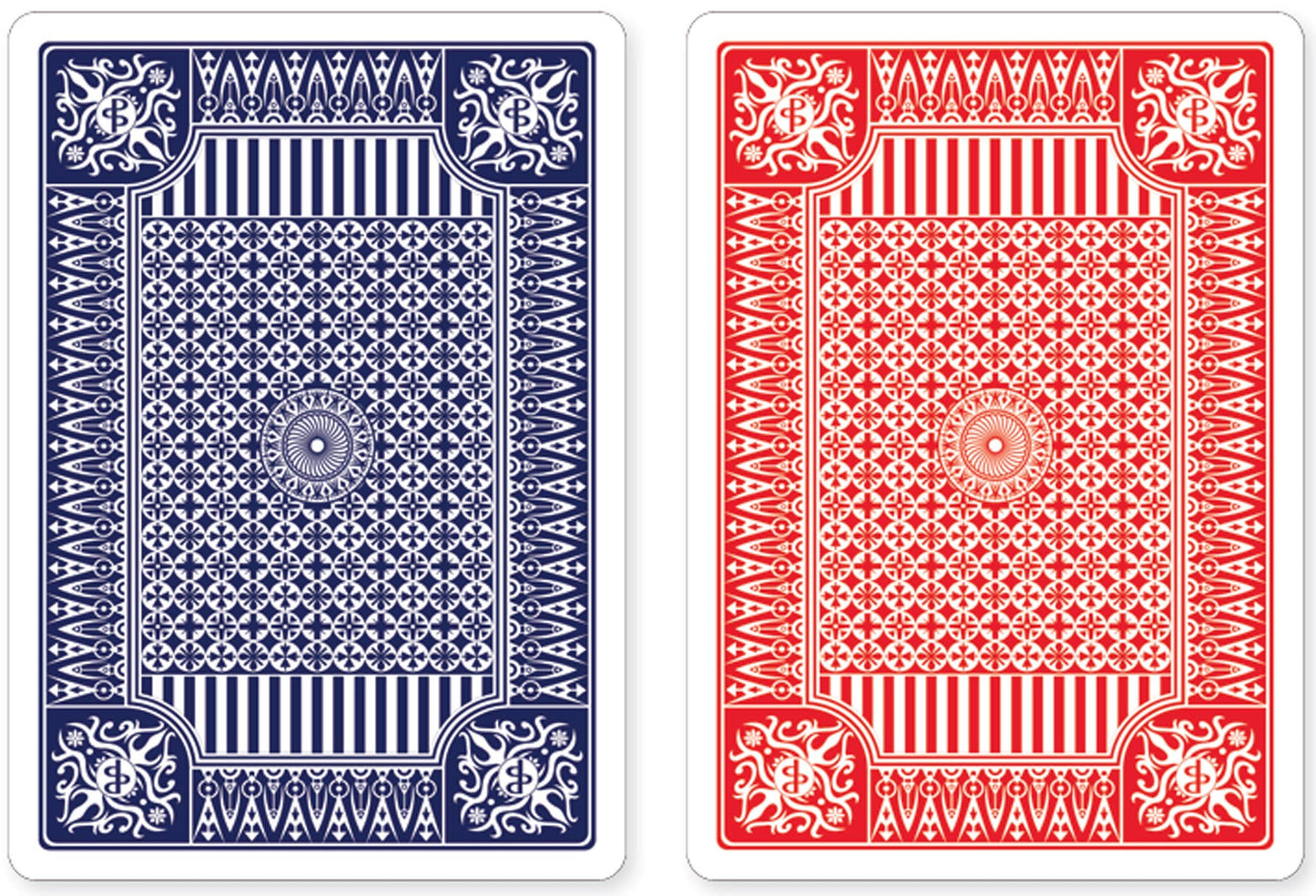 Blue & Red Premium Plastic Playing Cards