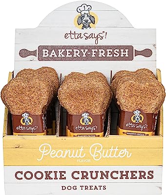 Etta Peanut Butter Cookie cruncher (one dog biscuit)