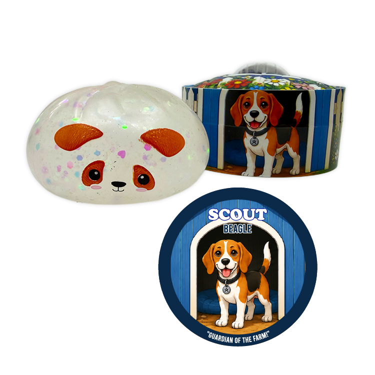 Fun Doh Farm Barnyard Squishy Dumpling Toy - 12/Display: Wholesale Price