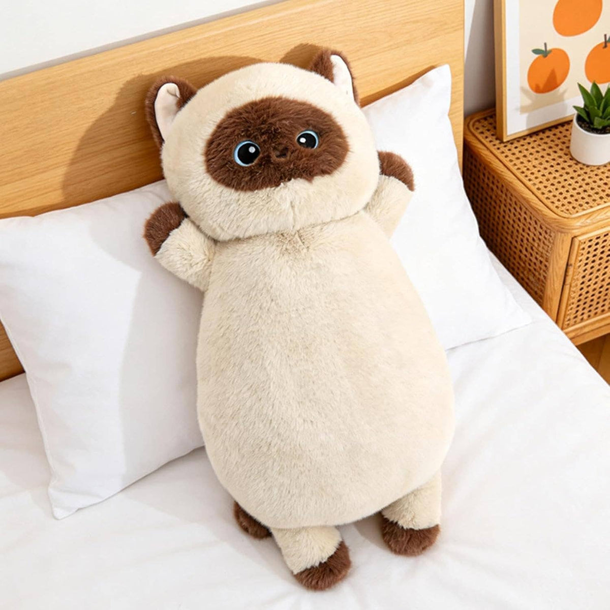 27.6 inch Long Animal Plush Toy Cat Body Pillow