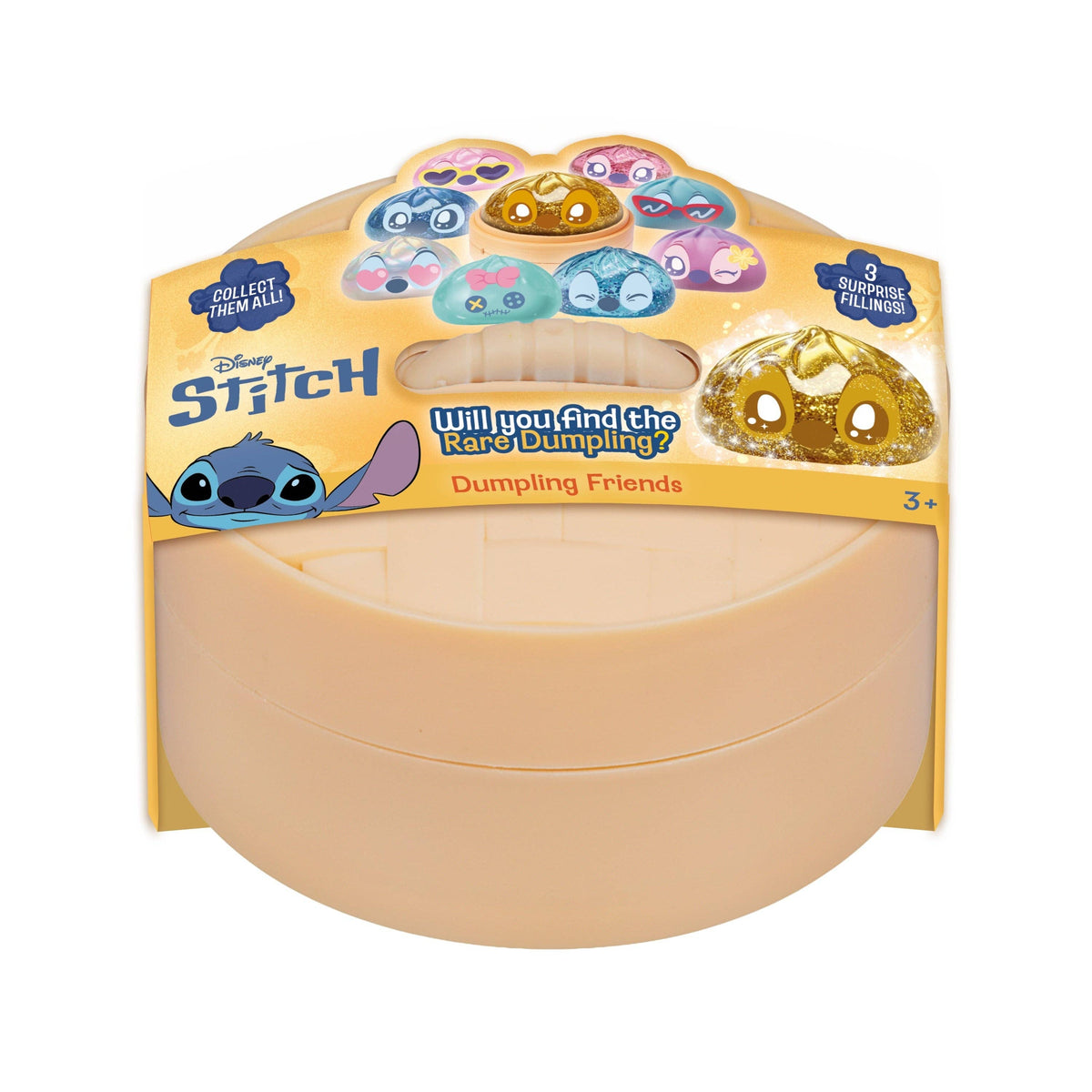 PREORDER Disney® Stitch® Dumpling Friends Squishy Fidget Toy