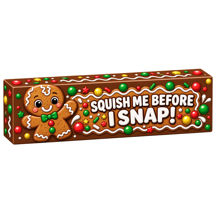 Fun Doh 10" Christmas JUMBO Butter Slow-Rise Toy - 9/Display: Wholesale Price