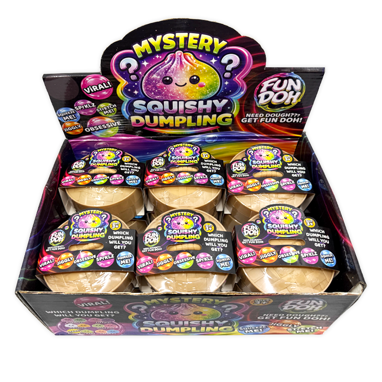 New Arrival!!  Fun Doh Mystery Dumpling Squishies |