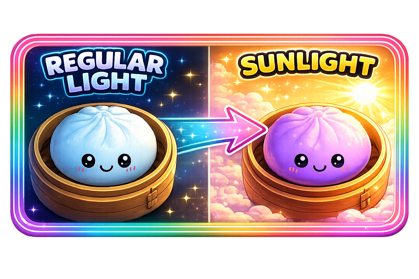 UPDATE ON PREORDERS Shipment scheduled, estimated delivery June 25–28 Fun Doh Color Changing Dumpling Squishy Toy