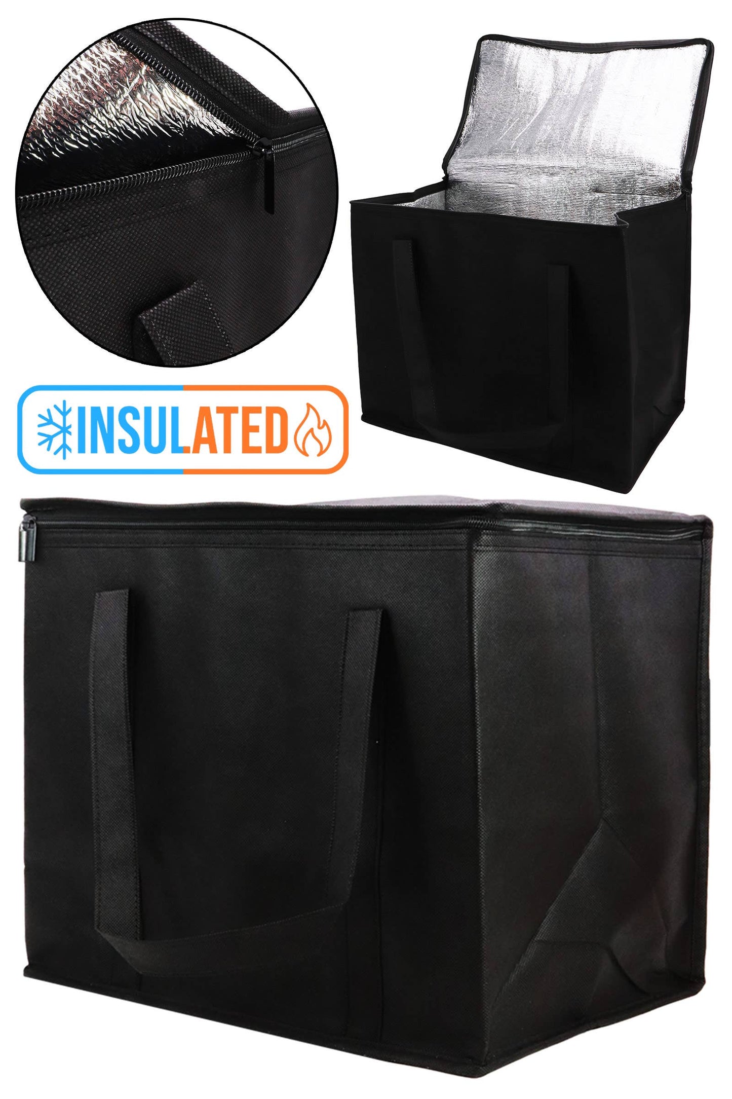 50% off! Thermal Insulated Grocery Carrier Bag