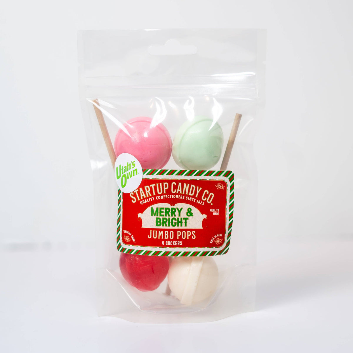 Merry & Bright Jumbo Pop Assortment - 4 Pack: Single 4 Pack