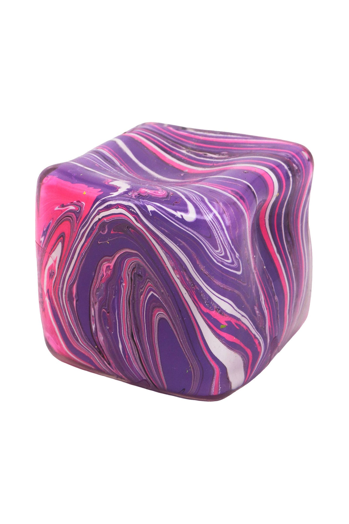 JUST ARRIVED Marbled Cube Putty Filled Squishy MYSTERY COLOR