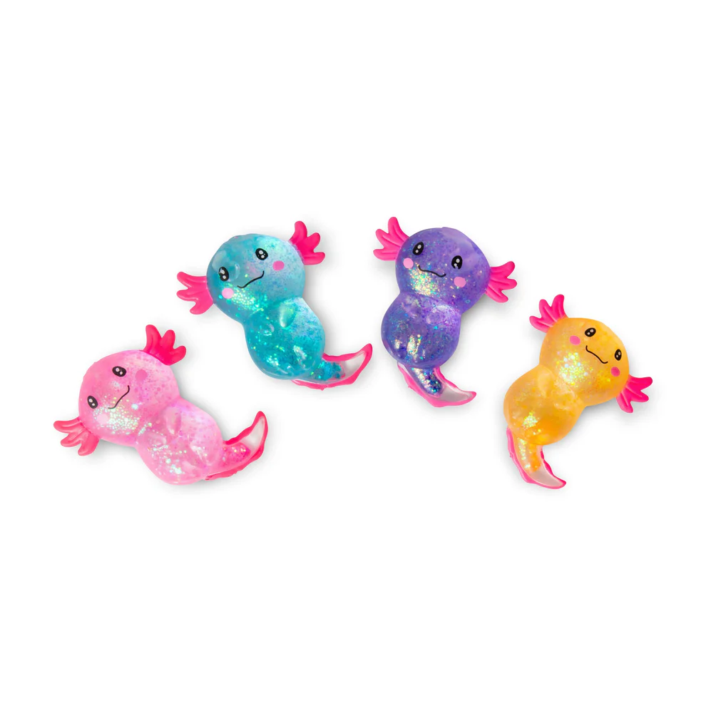 PREORDER ARRIVES MID AUGUST Scrunchems® Sugar Axolotl Squishy Fidget Toy (1pc) Assorted