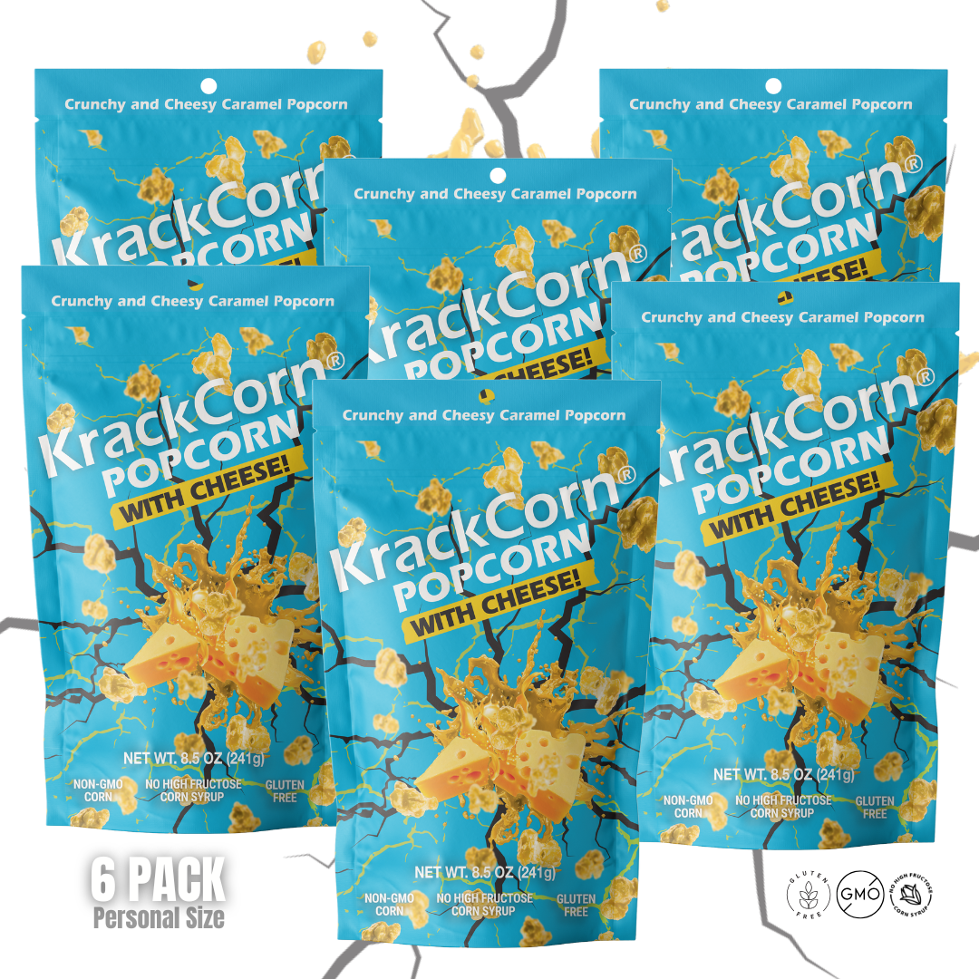 KrackCorn Popcorn With Cheese! 8.5oz