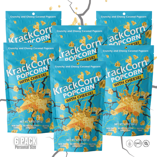 KrackCorn Popcorn With Cheese! 8.5oz