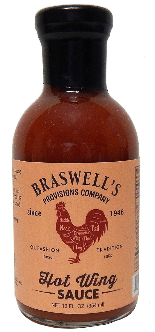 Braswell's Hot Wing Sauce 13 oz