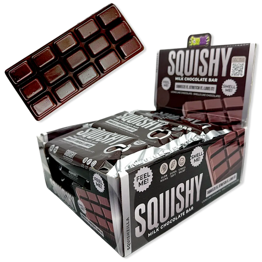 NEW ARRIVAL!! Trending Fun Doh Scented Chocolate Bar Slow Rise Squishy