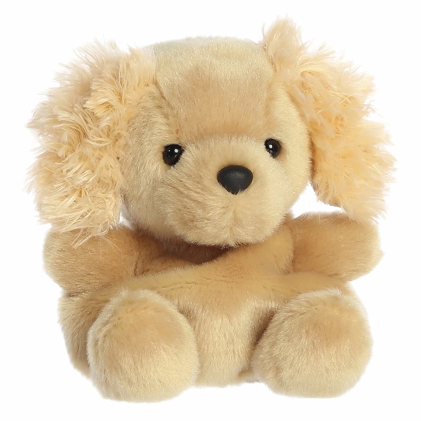 5" Plush Oatmeal Goldendoodle Dog Palm Pal