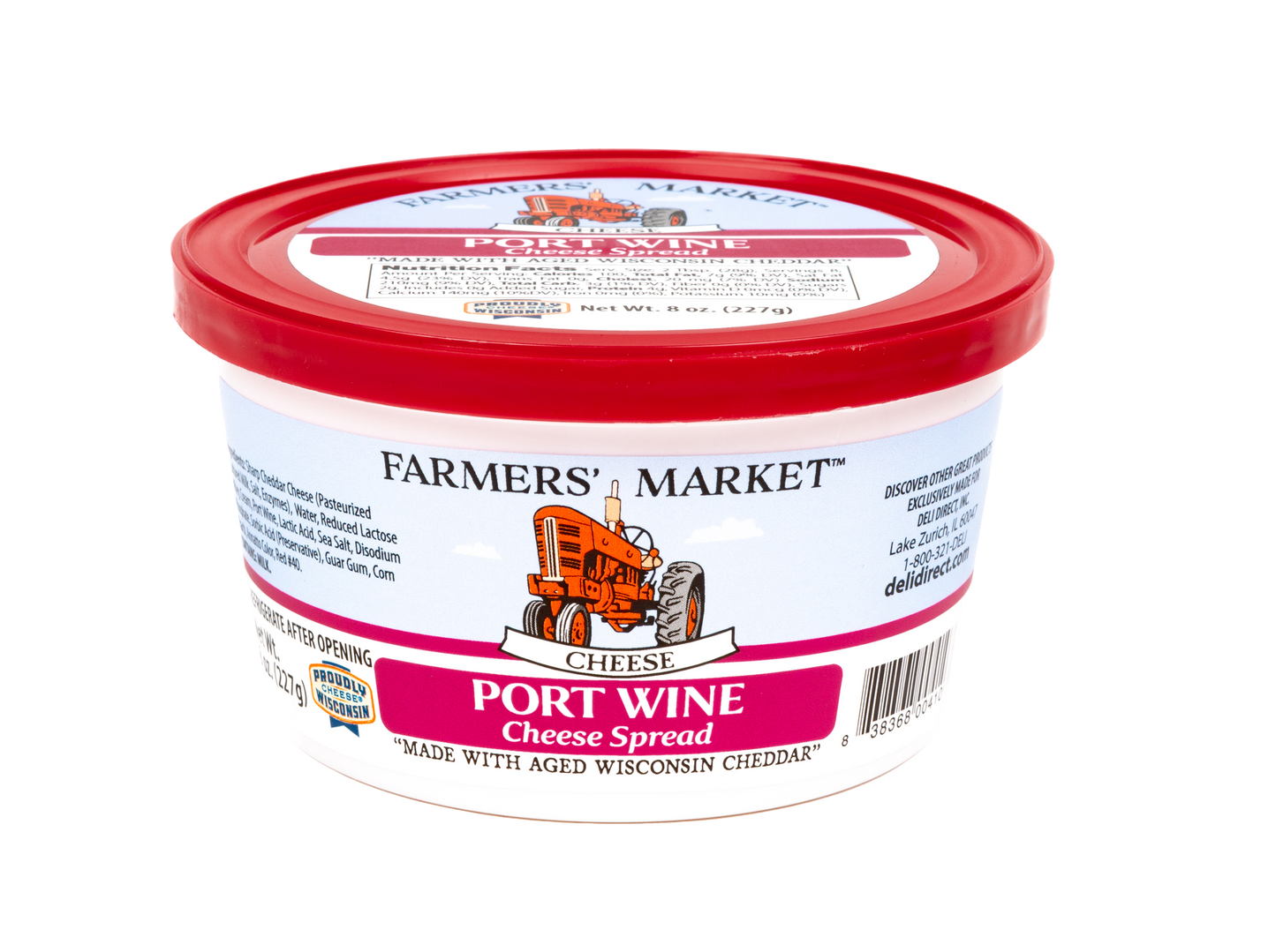 PREORDER Wisconsin Cheese Spread Farmers Market Shelf Stable 8oz