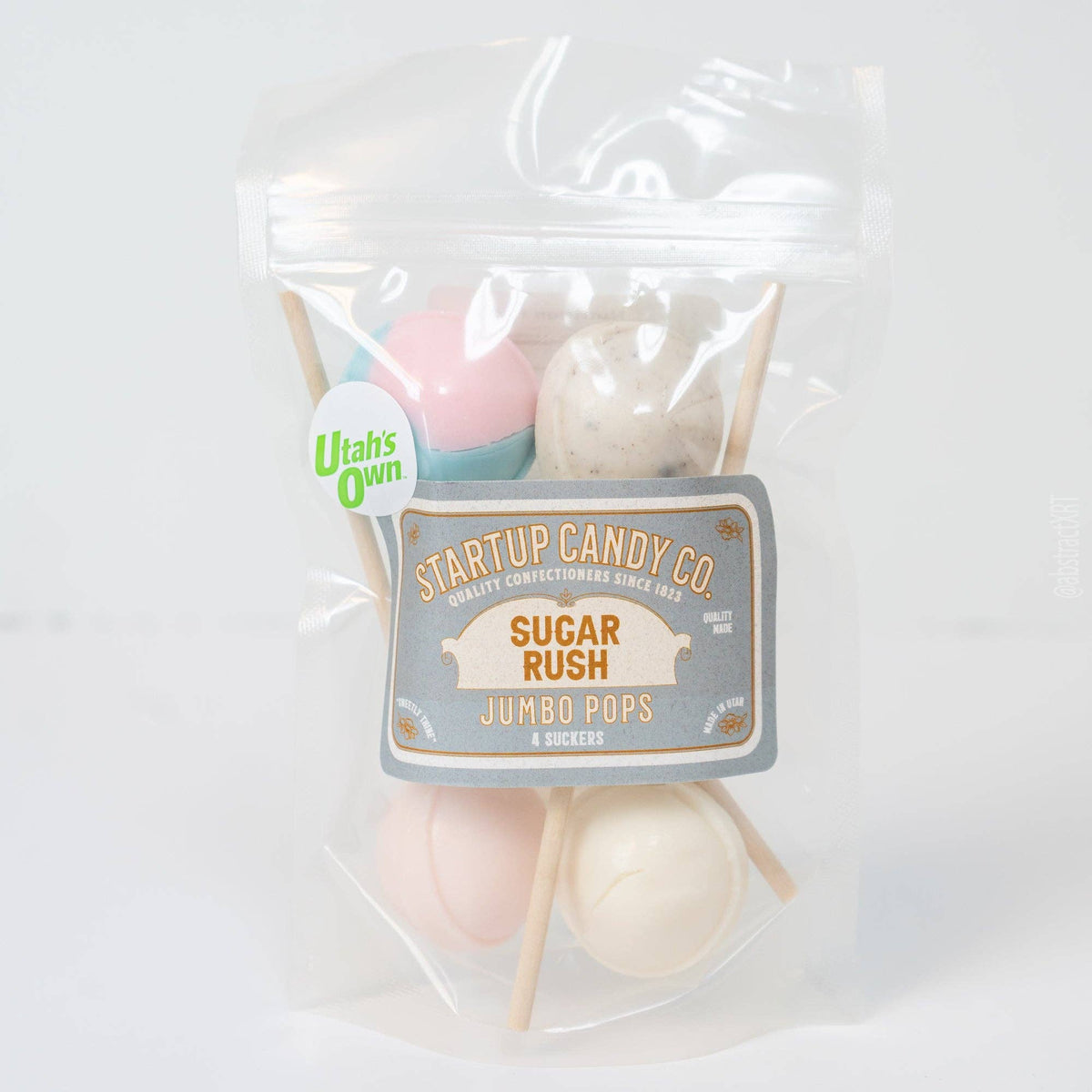 Sugar Rush Jumbo Pop Assortment - 4 count: Single 4 Pack