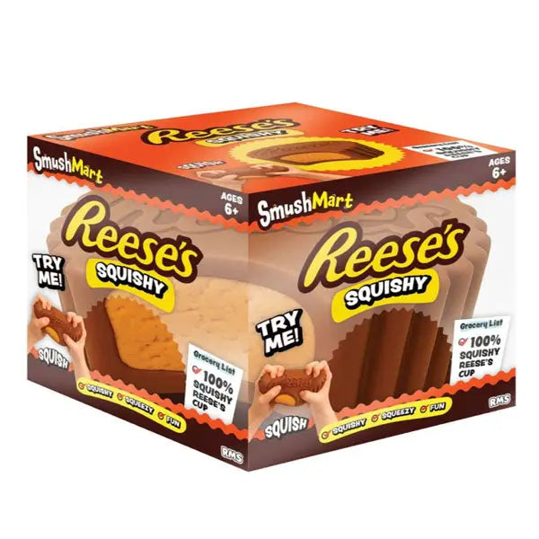 🥜🍫 PREORDER NOW ARRIVES MID DECEMBER– RMS SmushMart™ Giant Reese's® PB Cup Squishy! 🍫🥜