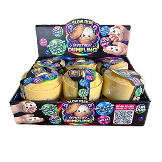 New Arrival!!  Fun Doh Mystery Slow Rise Dumpling VIRAL Squish Toy