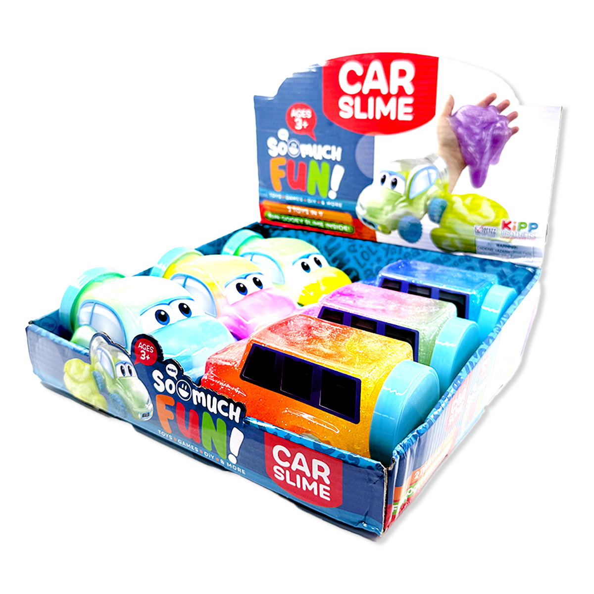 So Much Fun! Fidget Car Slime Assortment -MYSTERY COLOR
