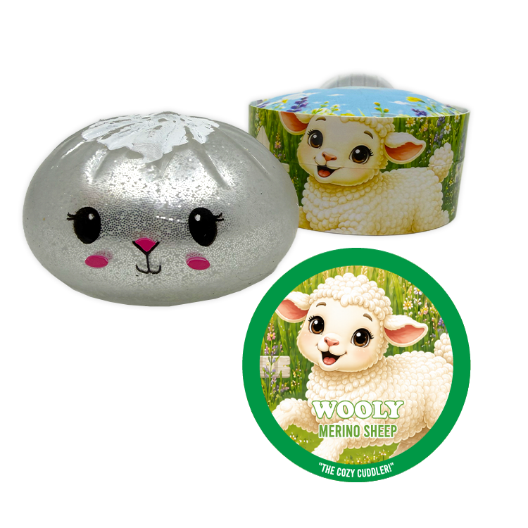 Fun Doh Farm Barnyard Squishy Dumpling Toy - 12/Display: Wholesale Price