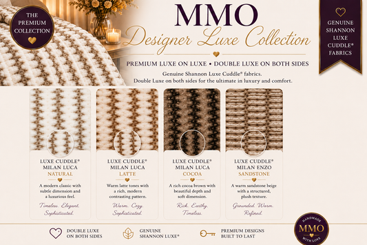 PREORDER MMO Designer Collection – Shannon Fabrics Luxe Cuddle®