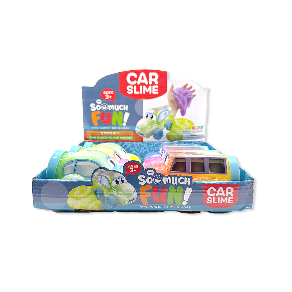 So Much Fun! Fidget Car Slime Assortment -MYSTERY COLOR