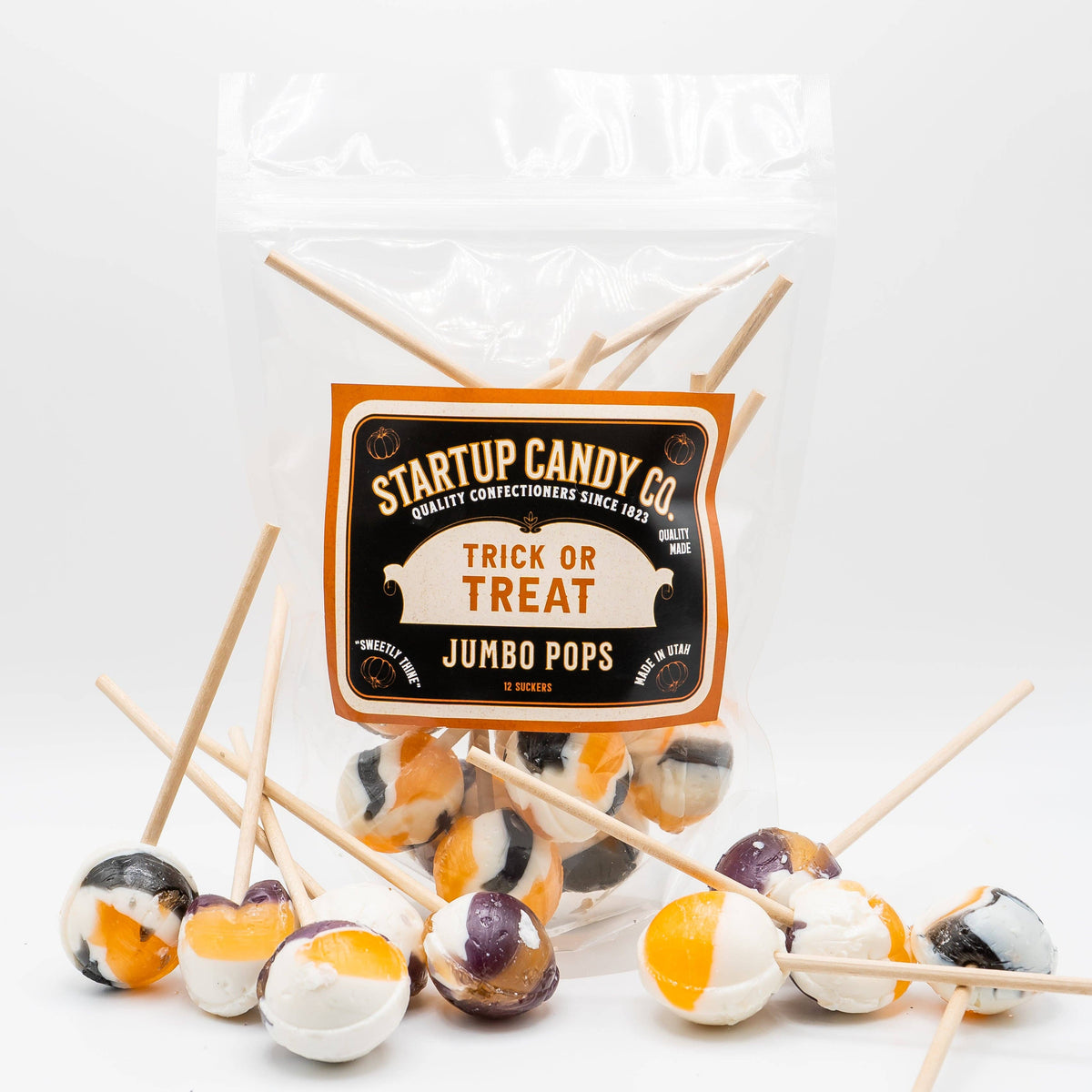 Trick or Treat Jumbo Pop Assortment - 12 Count