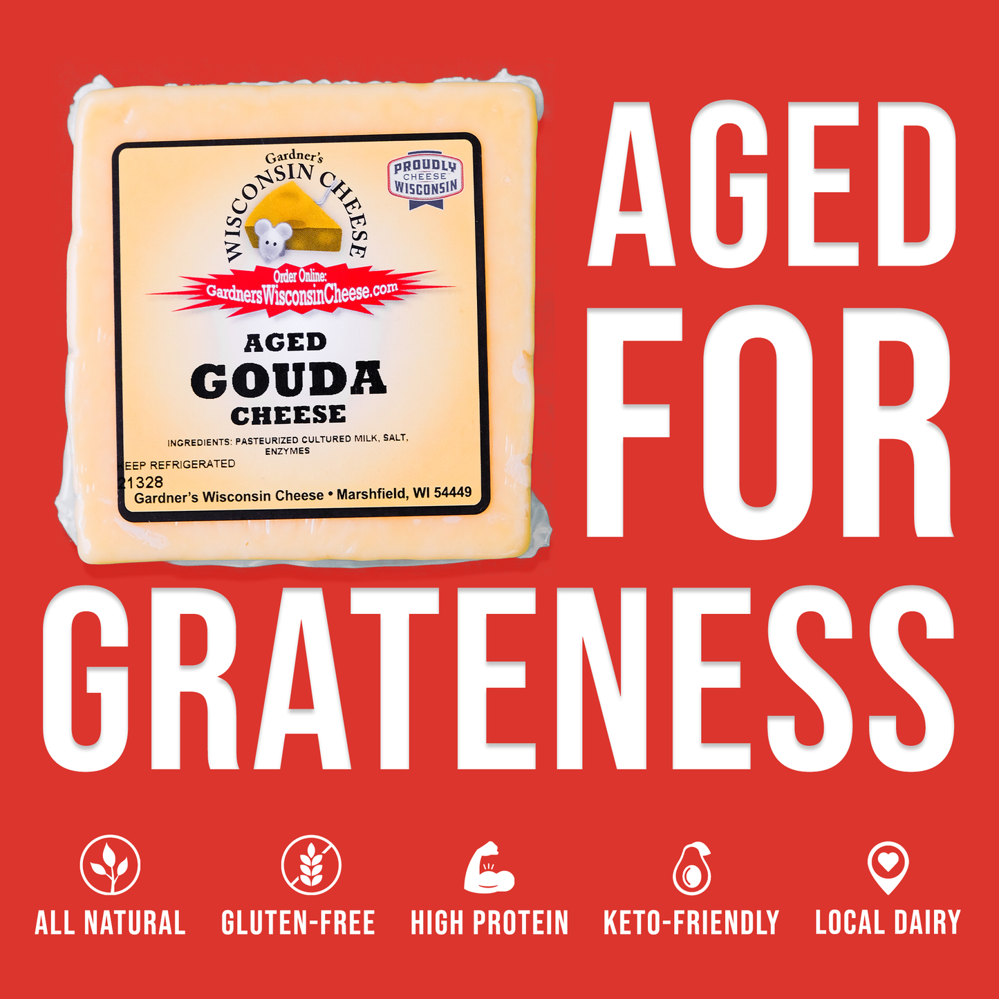 PREORDER Aged Gouda Cheese