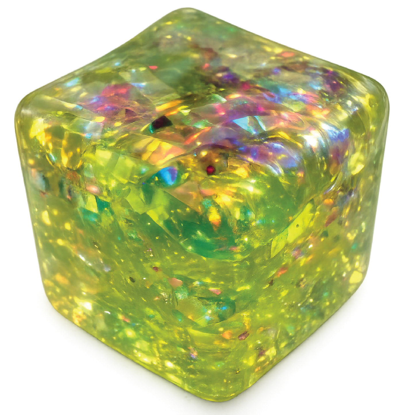 Fun Doh Squishy Charm Cube Fidget Toy Variety - 12/Display