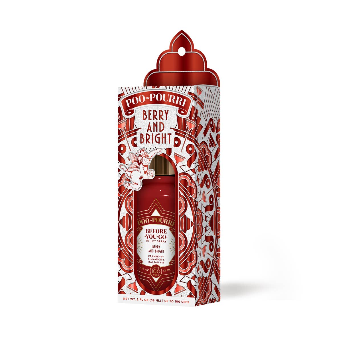 Holiday 2024 - Berry and Bright 2oz Boxed Poo~Pourri