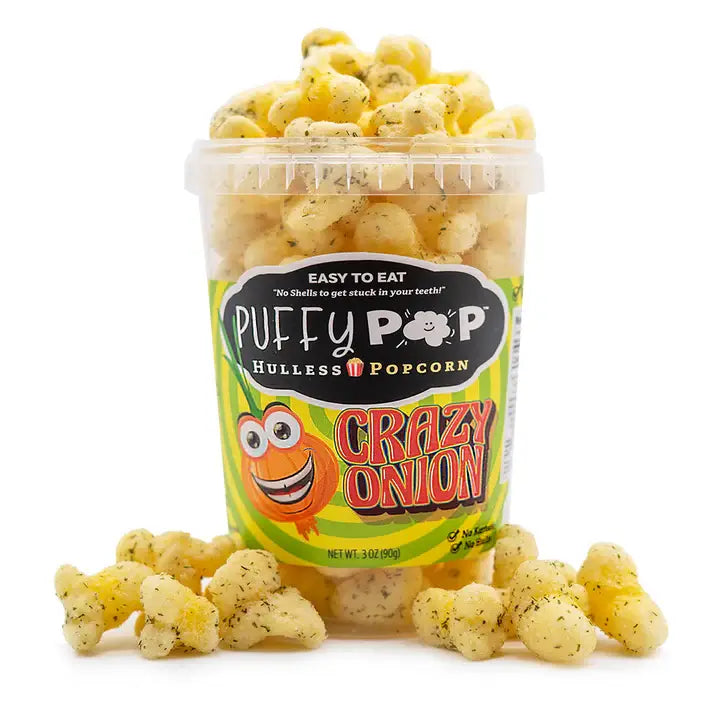 Crack Corn / Puffy Pop - Crazy Onion  (4 oz)