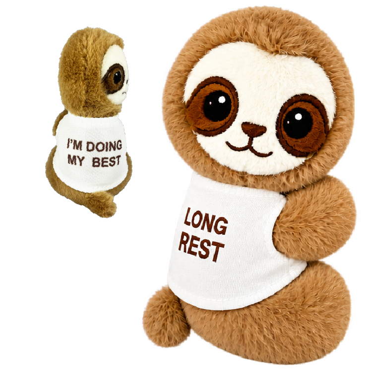 Emotioal Support Clip-on Soft Plush Animals - 12/Display: Wholesale Price