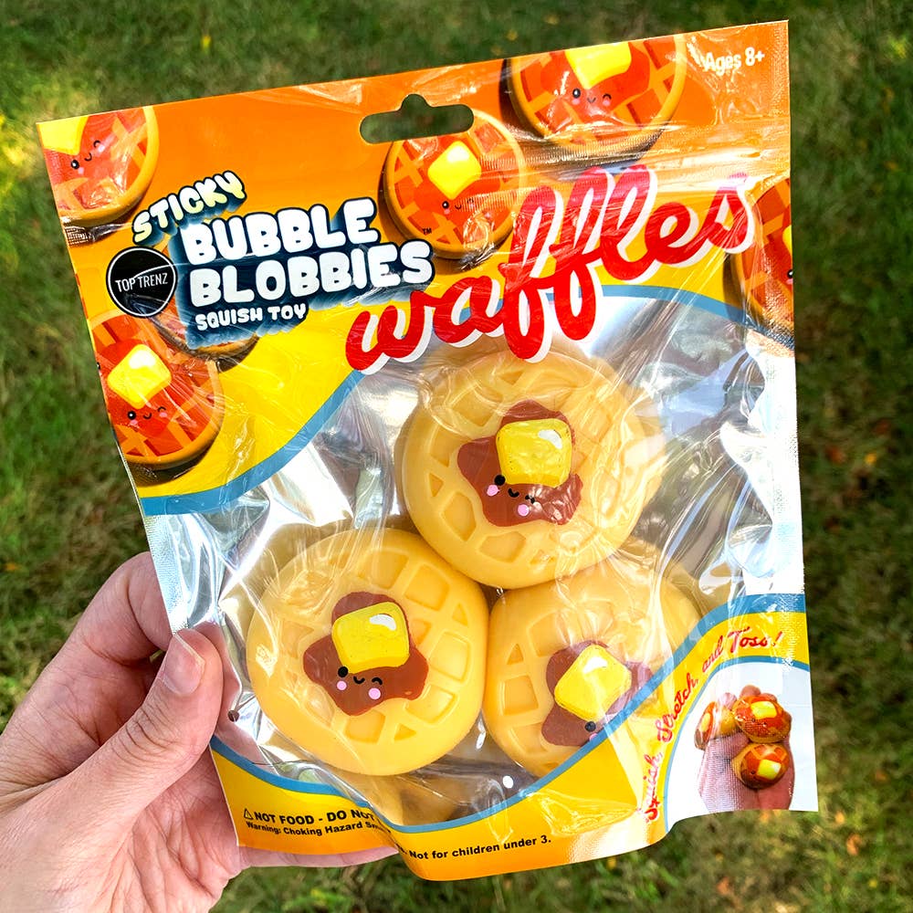 PREORDER LATE NOVEMBER Sticky Bubble Blobbies - Waffles