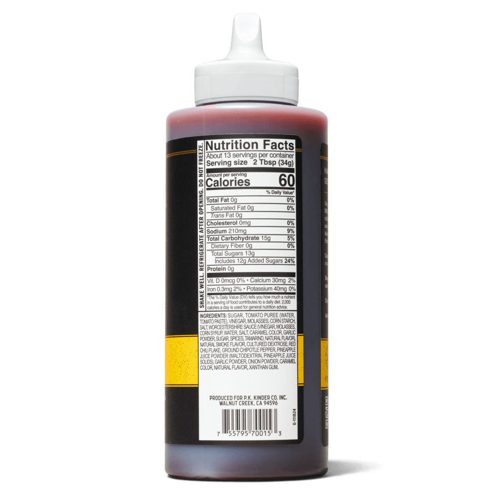 Gold Label Chipotle Pineapple BBQ Sauce