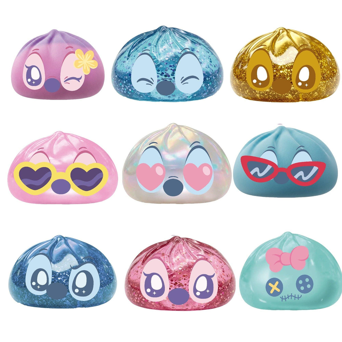 PREORDER Disney® Stitch® Dumpling Friends Squishy Fidget Toy