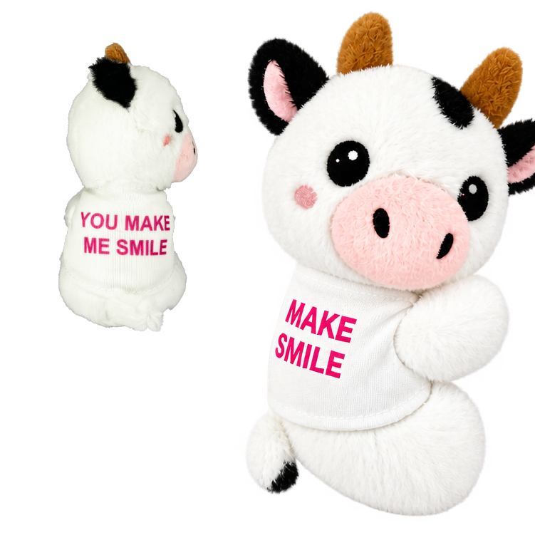 Emotioal Support Clip-on Soft Plush Animals - 12/Display: Wholesale Price