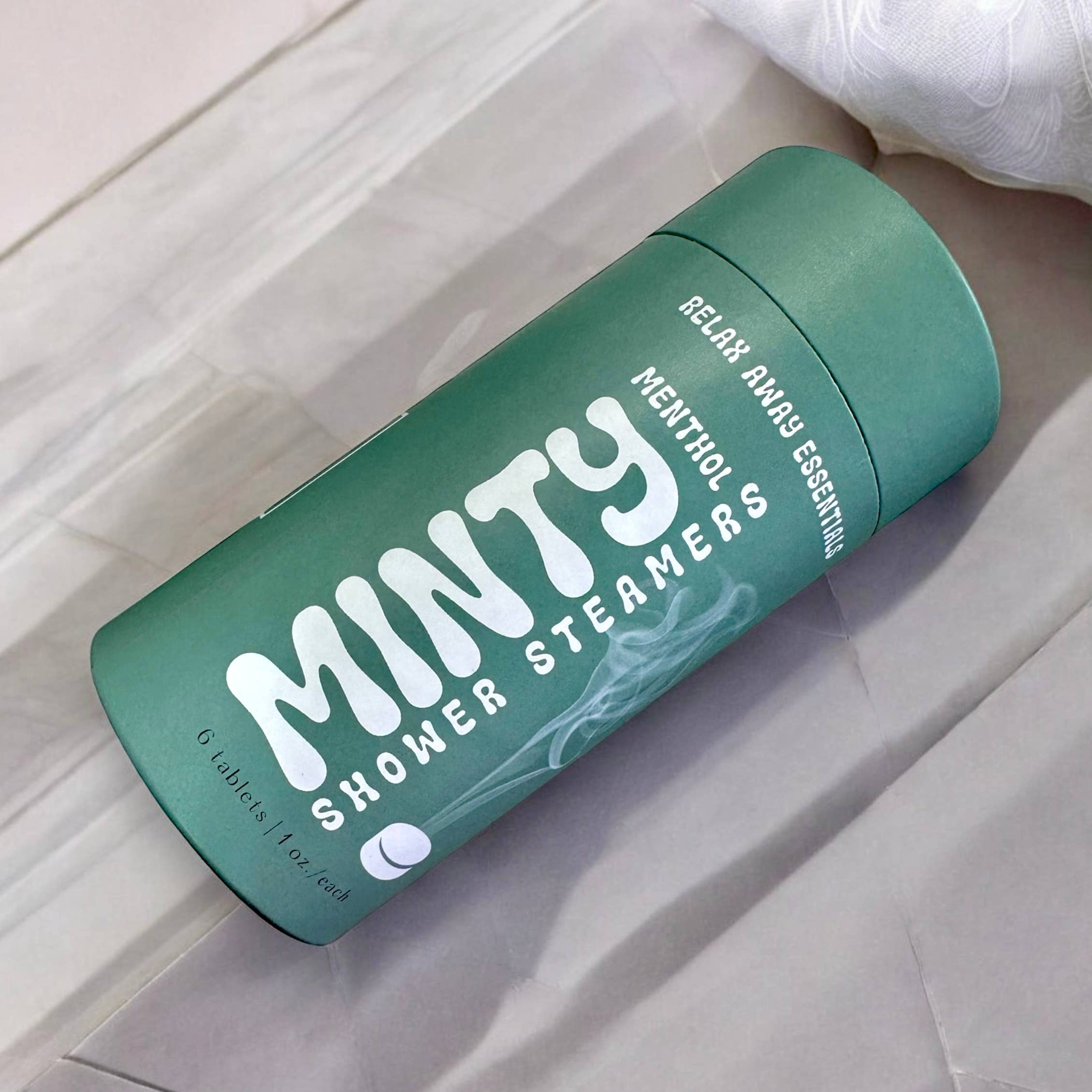 Minty Shower Steamers 6 Pack Menthol Aromatherapy My Minky Obsession