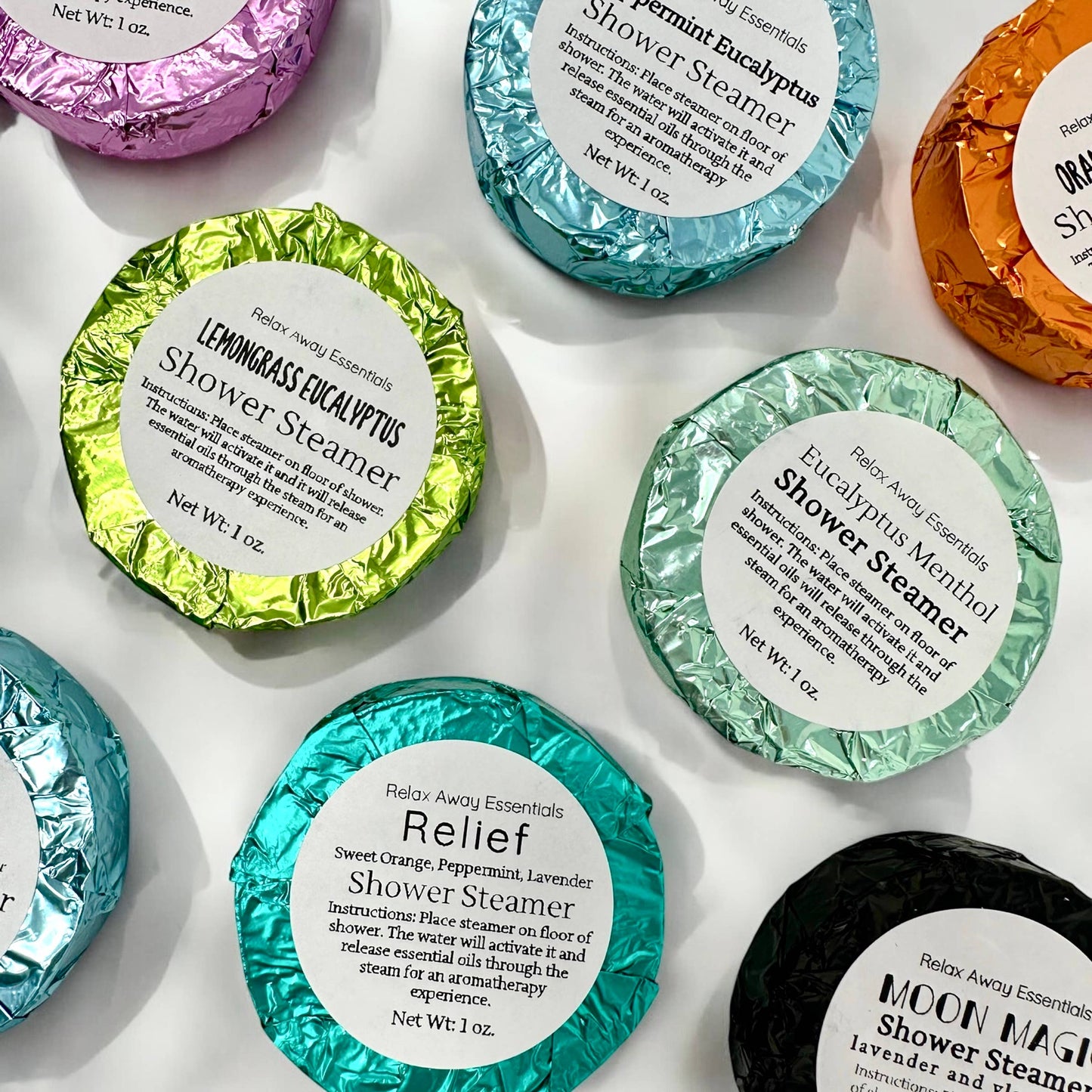 Single Shower Steamer - Aromatherapy -I will invoice shipping if you don't have any open orders