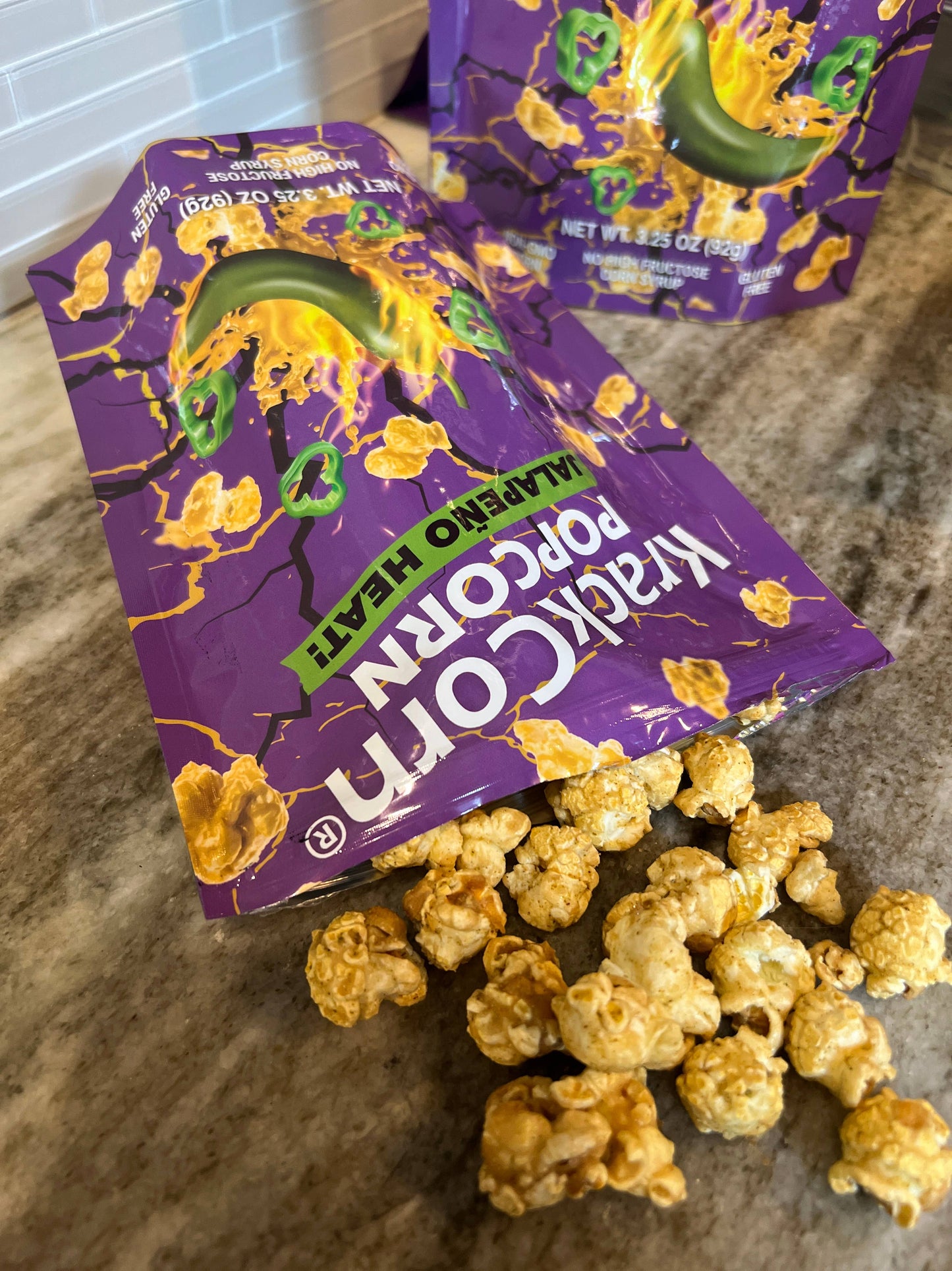 KrackCorn Popcorn 8.5oz Jalapeno Heat
