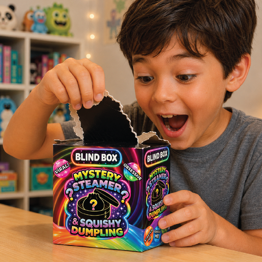 NEW ARRIVAL!! Fun Doh BLIND BOX Squishy Steamer Dumpling VIRAL