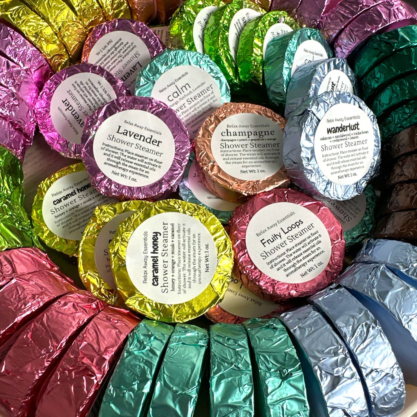 Single Shower Steamer - Aromatherapy -I will invoice shipping if you don't have any open orders