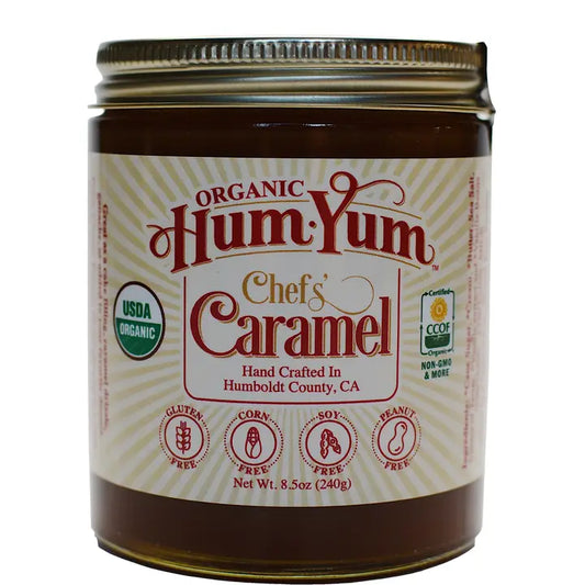 Organic Hum Yum Chef's Caramel Sauce 8.5 oz