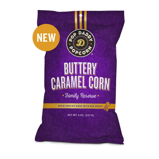 Pop Daddy - Premium Buttery Caramel Corn Family Reserve 8oz. F184