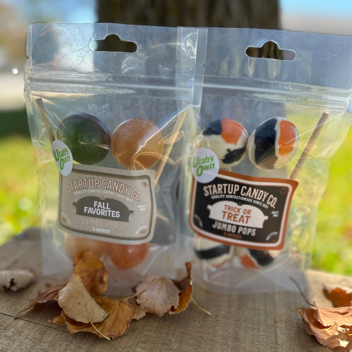 NEW PRODUCTS Fall Favorite & Trick or Treat 4 count bags: Fall Favorites 4 pack