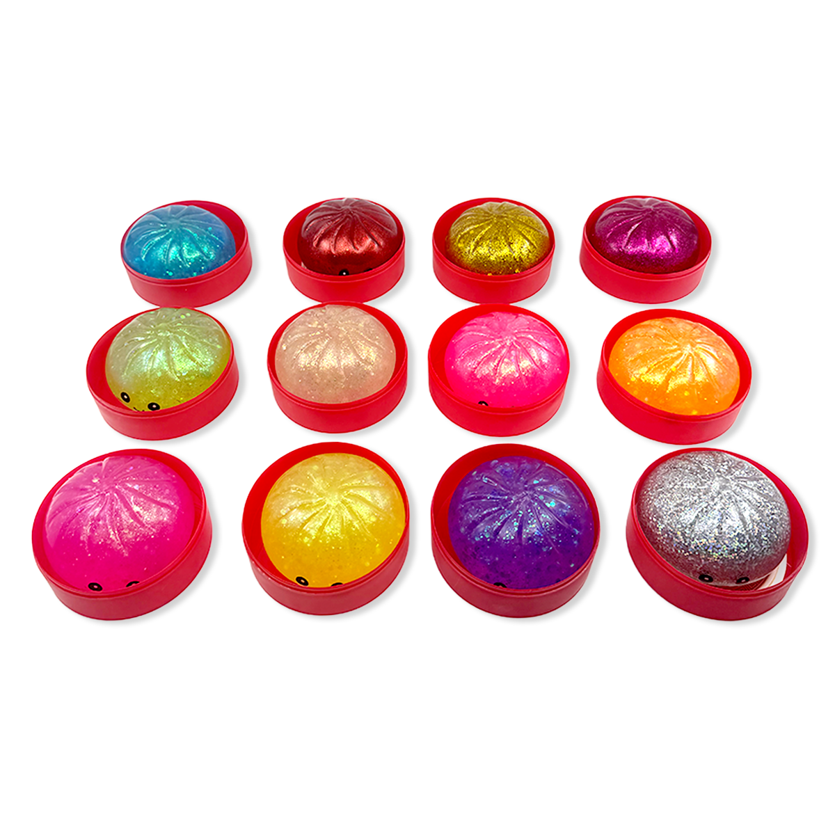 New Arrival!! Fun Doh™ SquishZilla™ Fortune Cookie &amp; Dumpling Squishy 🥠🥟
