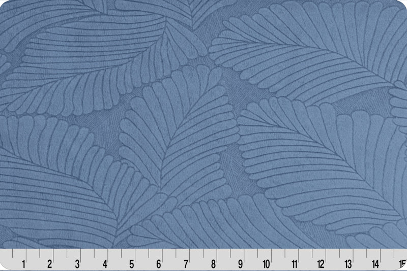 Ronda Rhoades King blanket 90" x 100" in Denim Tropics